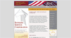 Desktop Screenshot of bankersservice.com